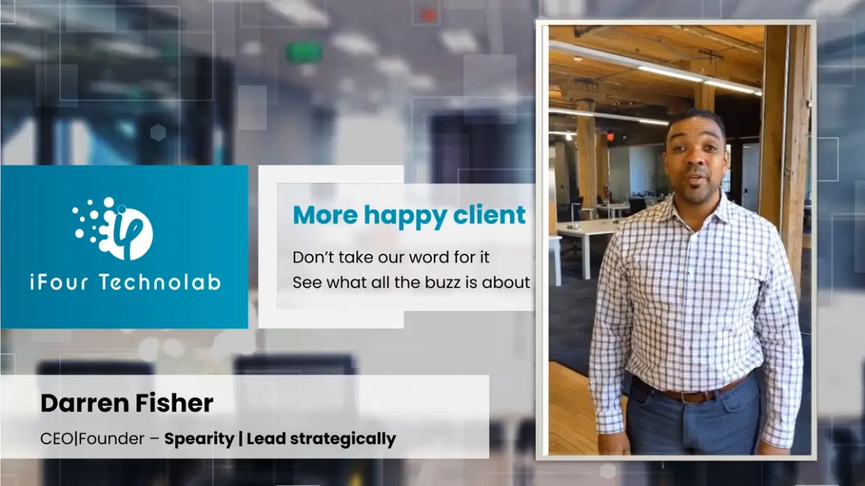 iFour Technolab Client testimonial