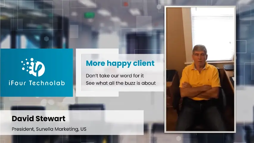 iFour Technolab Client testimonial