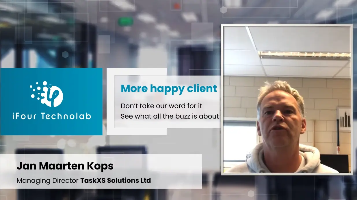 iFour Technolab Client testimonial