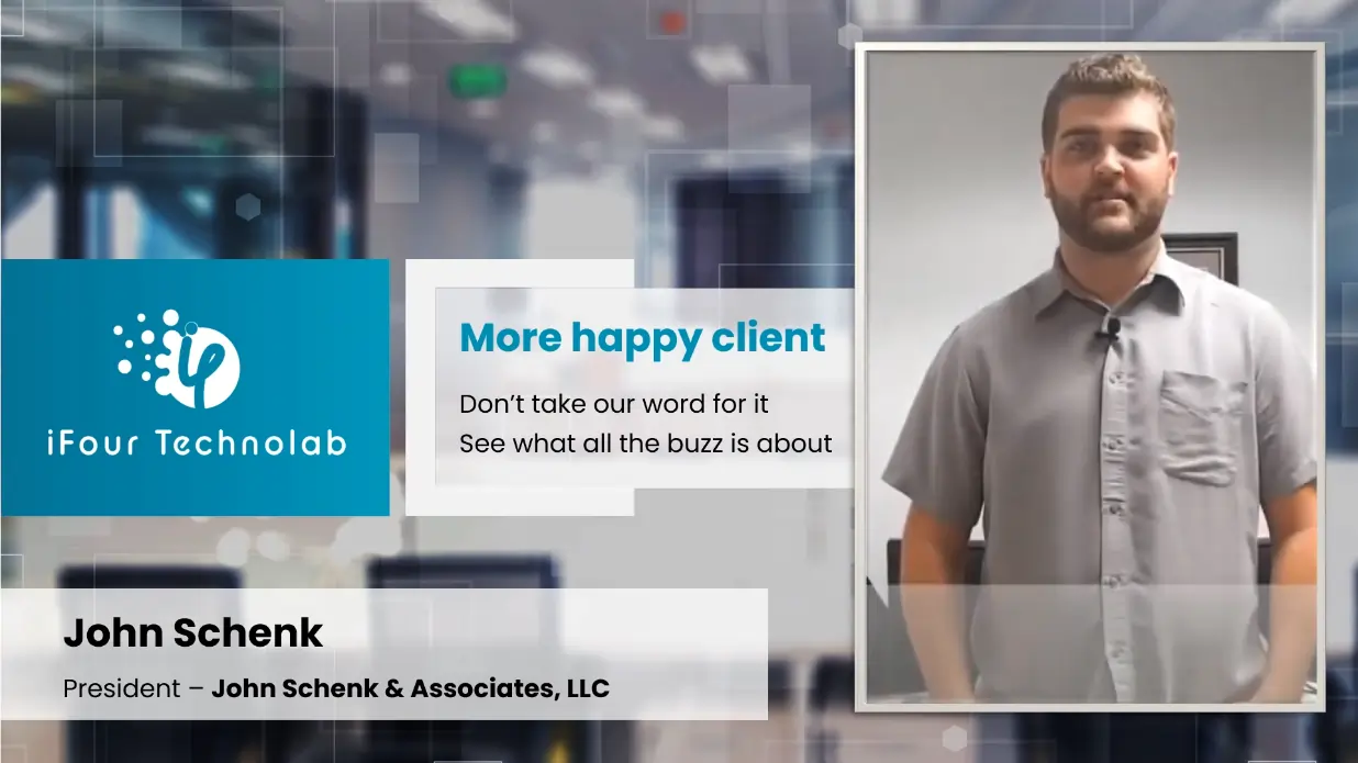 iFour Technolab Client testimonial