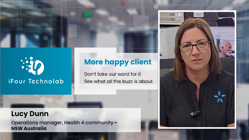 iFour Technolab Client testimonial