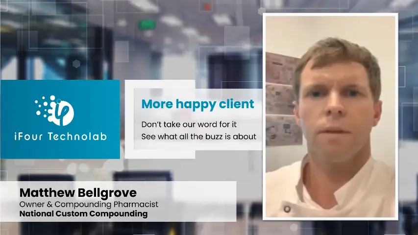 iFour Technolab Client testimonial