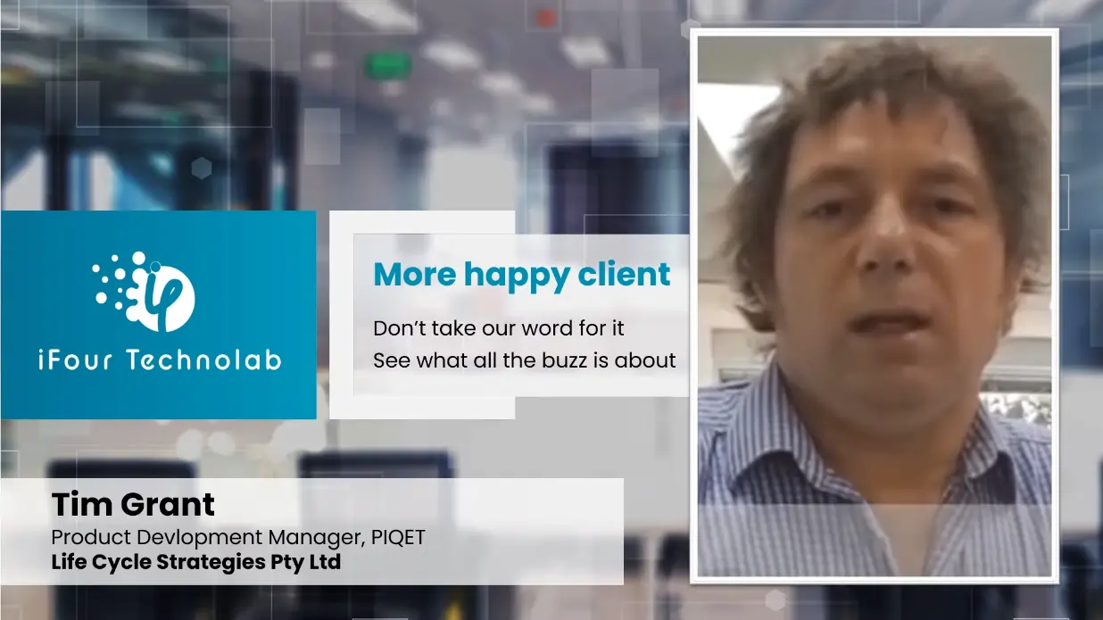 iFour Technolab Client testimonial